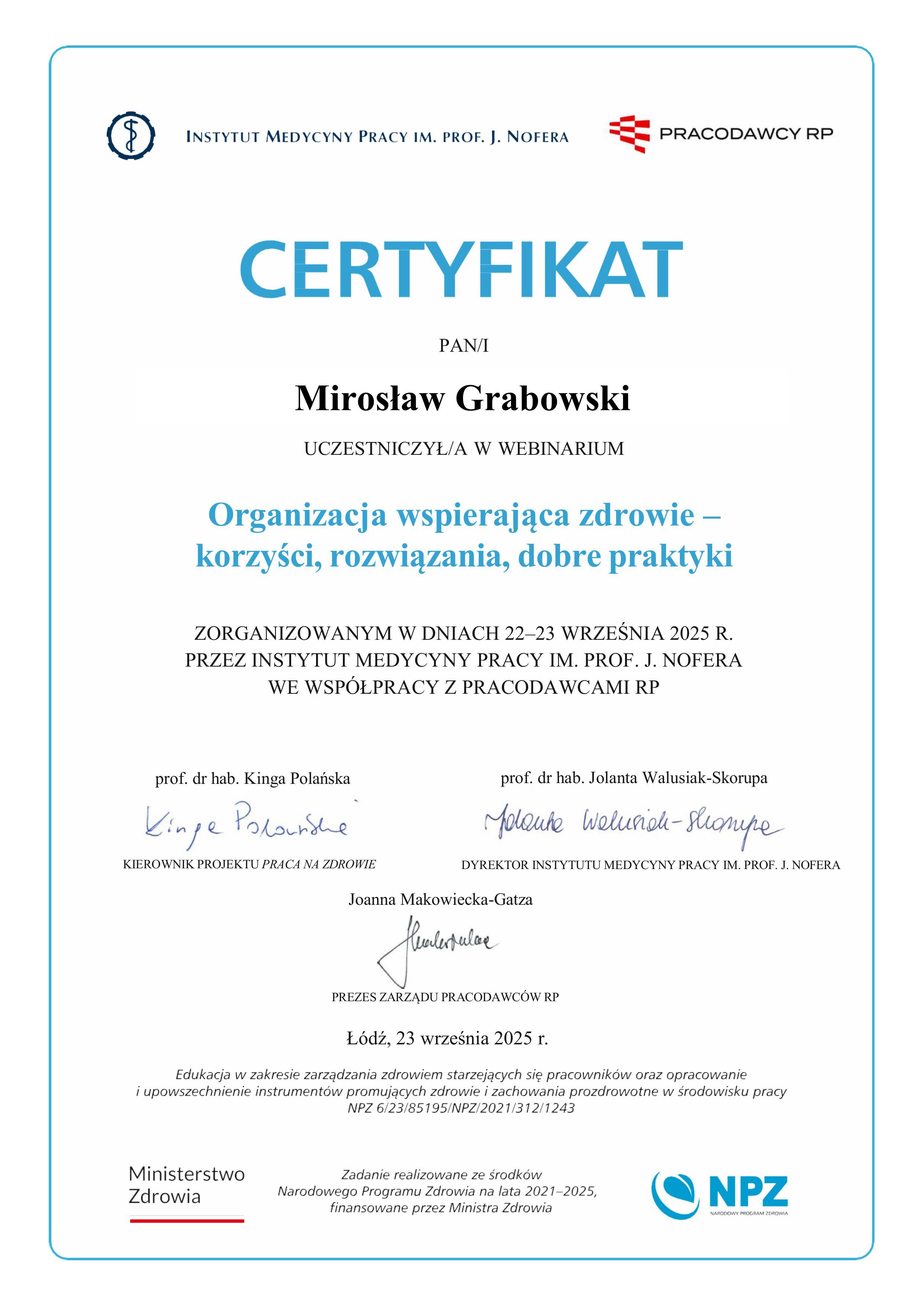 certyfikat 48